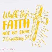 2 Corinthians 5:7 For We Walk By Faith Not By Sight Women's Hoodie thumb 2