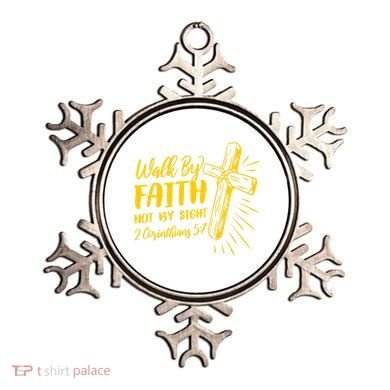 2 Corinthians 5:7 For We Walk By Faith Not By Sight Ornament