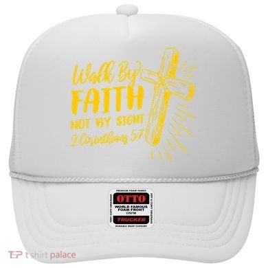 2 Corinthians 5:7 For We Walk By Faith Not By Sight Hat