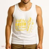 2 Corinthians 5:7 For We Walk By Faith Not By Sight Tank Top thumb 3