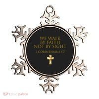 2 Corinthians 5:7 Bible Verse We Walk By Faith Not By Sight Gift Ornament thumb 0