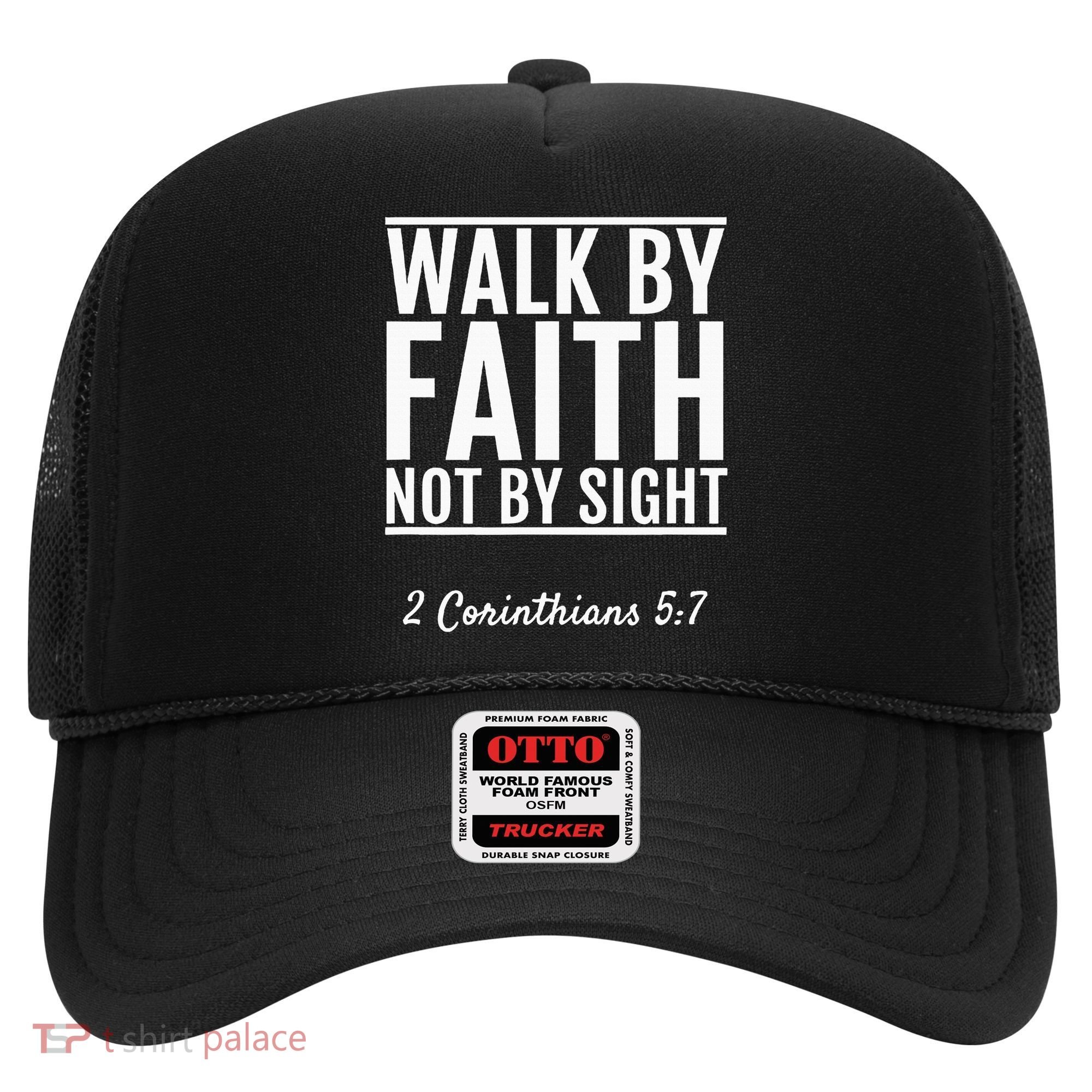 2 Corinthians 57 Walk By Faith Not By Sight Bible Hat