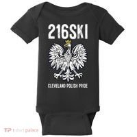216SKI Cleveland Polish Pride Dyngus Day Baby Bodysuit thumb 0