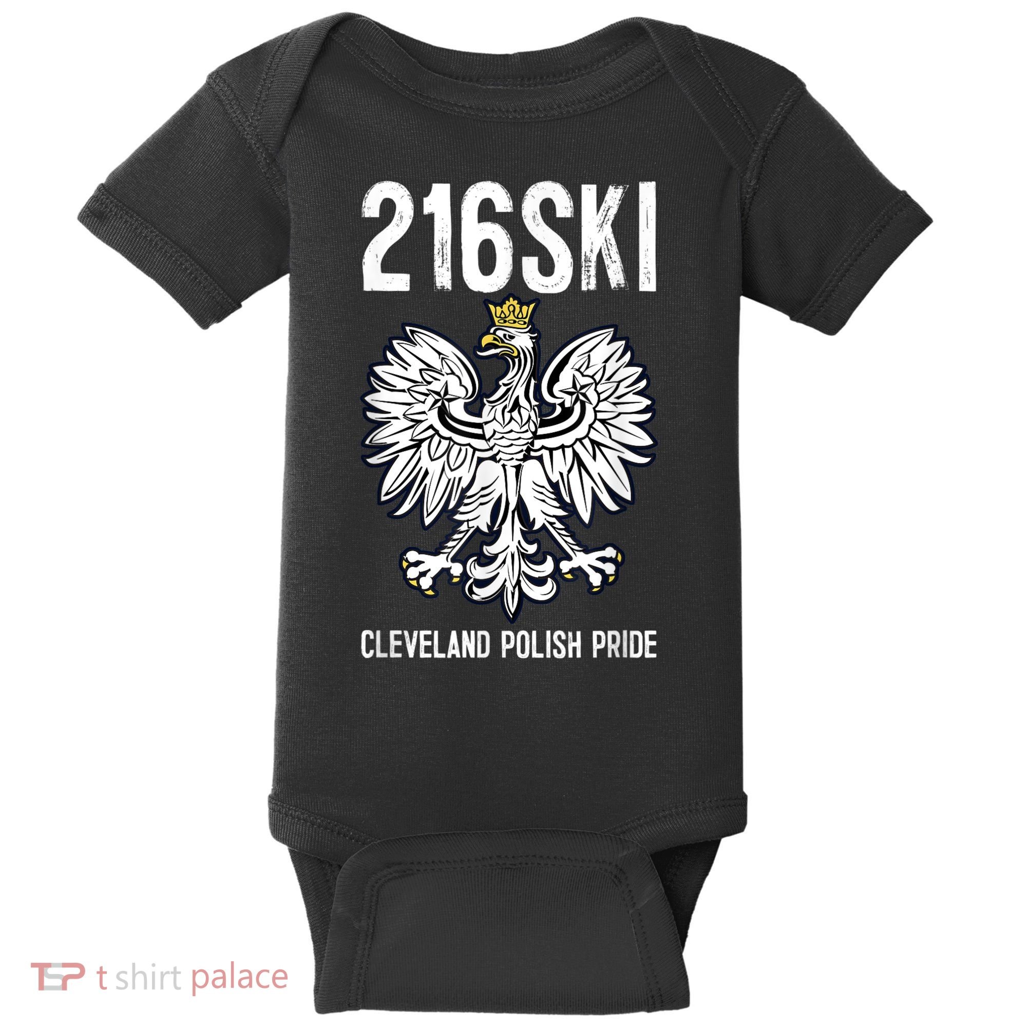 216SKI Cleveland Polish Pride Dyngus Day Baby Bodysuit