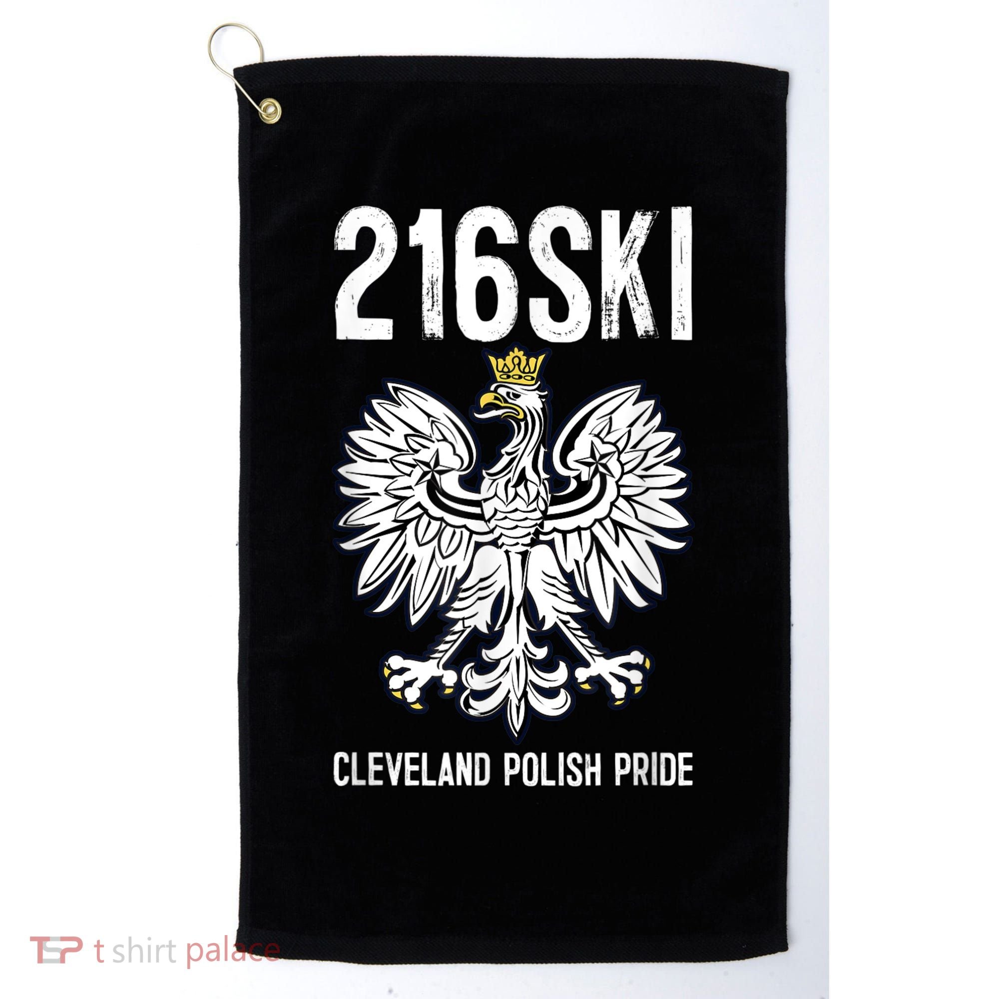 216SKI Cleveland Polish Pride Dyngus Day Golf Towel