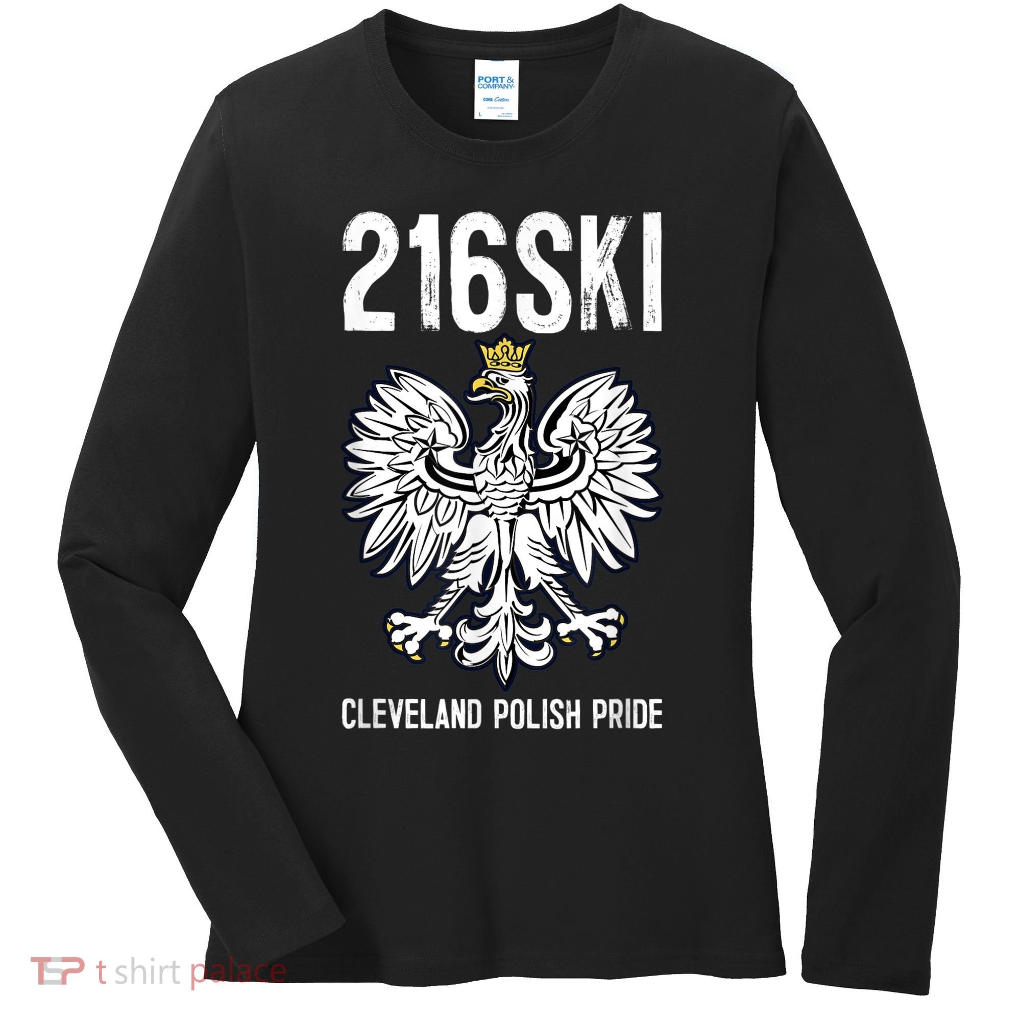 216SKI Cleveland Polish Pride Dyngus Day Women's Long Sleeve Shirt