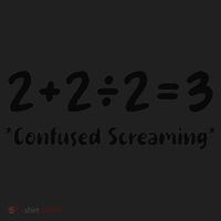 2223 Confused Screaming Funny Math Teacher Mathematics Hat thumb 2