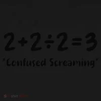 2223 Confused Screaming Funny Math Teacher Mathematics Toddler Hoodie thumb 2