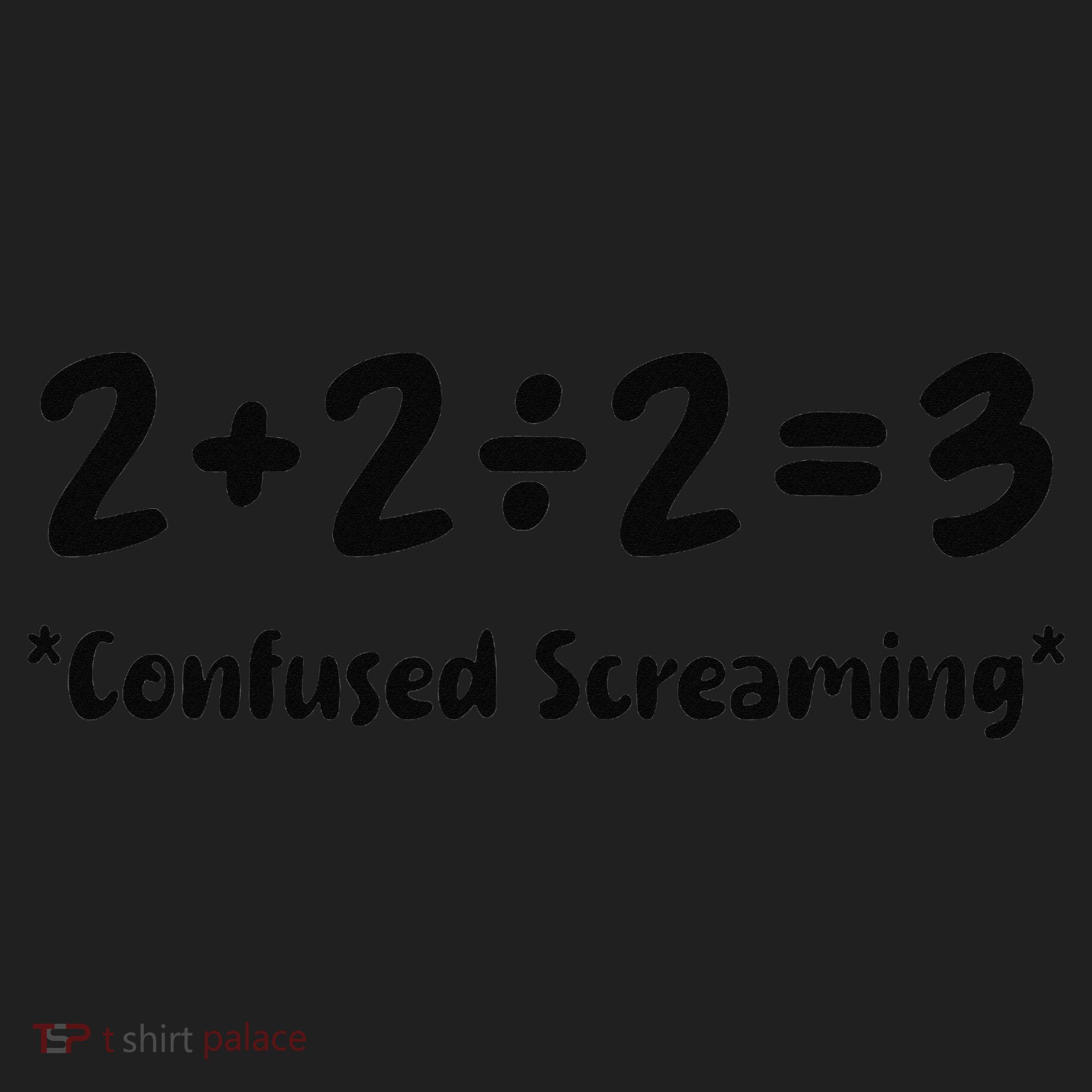 2223 Confused Screaming Funny Math Teacher Mathematics Golf Towel