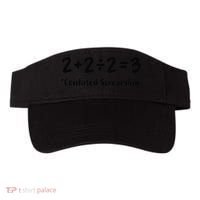 2223 Confused Screaming Funny Math Teacher Mathematics Visor thumb 0