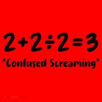 2223 Confused Screaming Funny Math Teacher Mathematics Santa Hat thumb 1