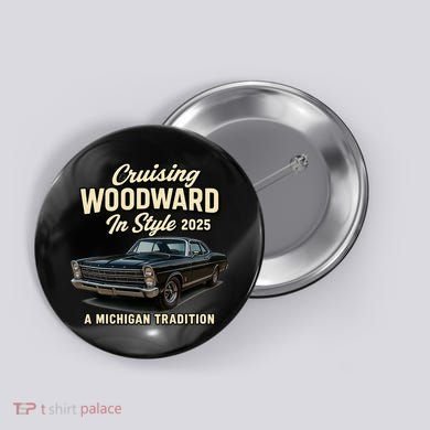 2025 Cruising Woodward In Style Button