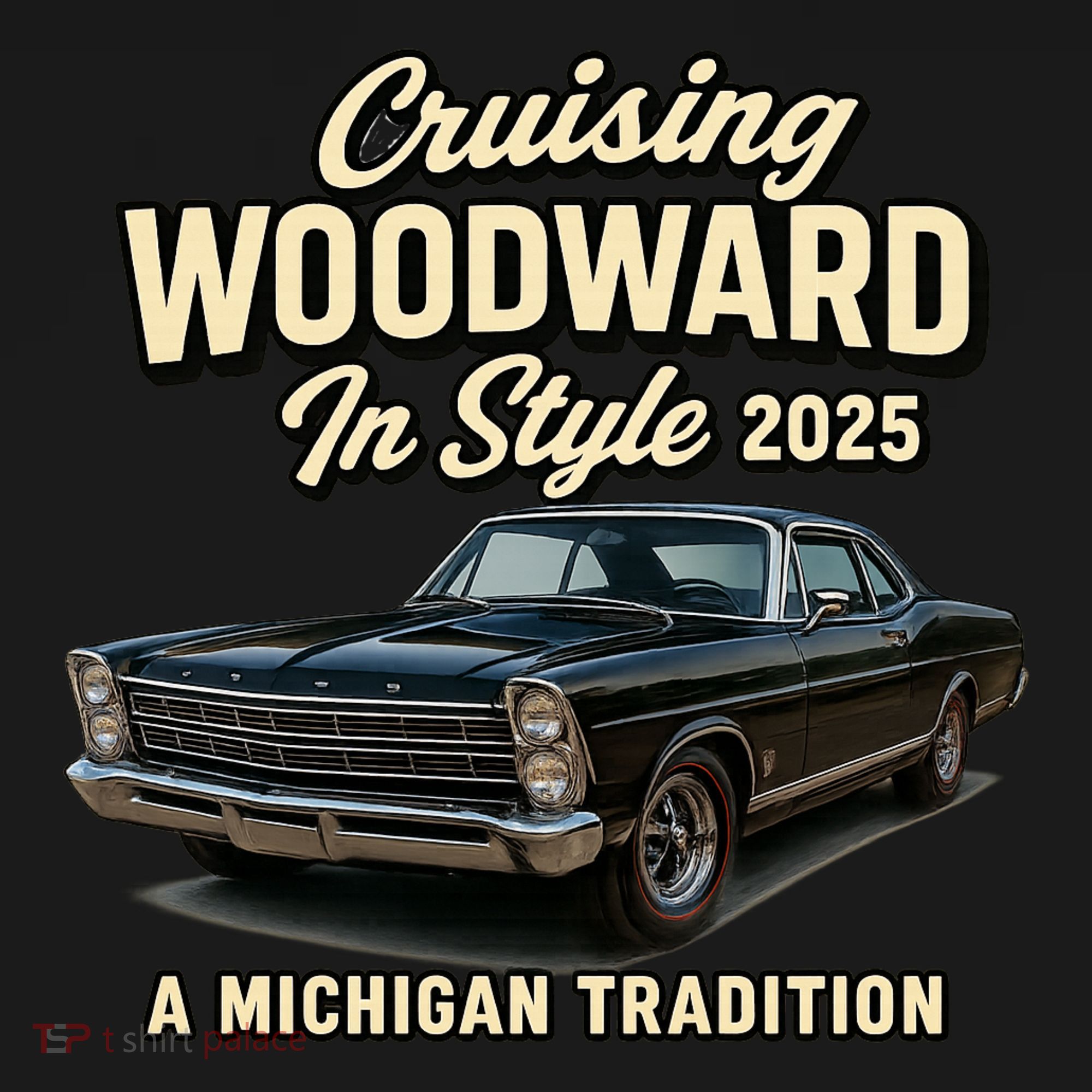 2025 Cruising Woodward In Style Mousepad