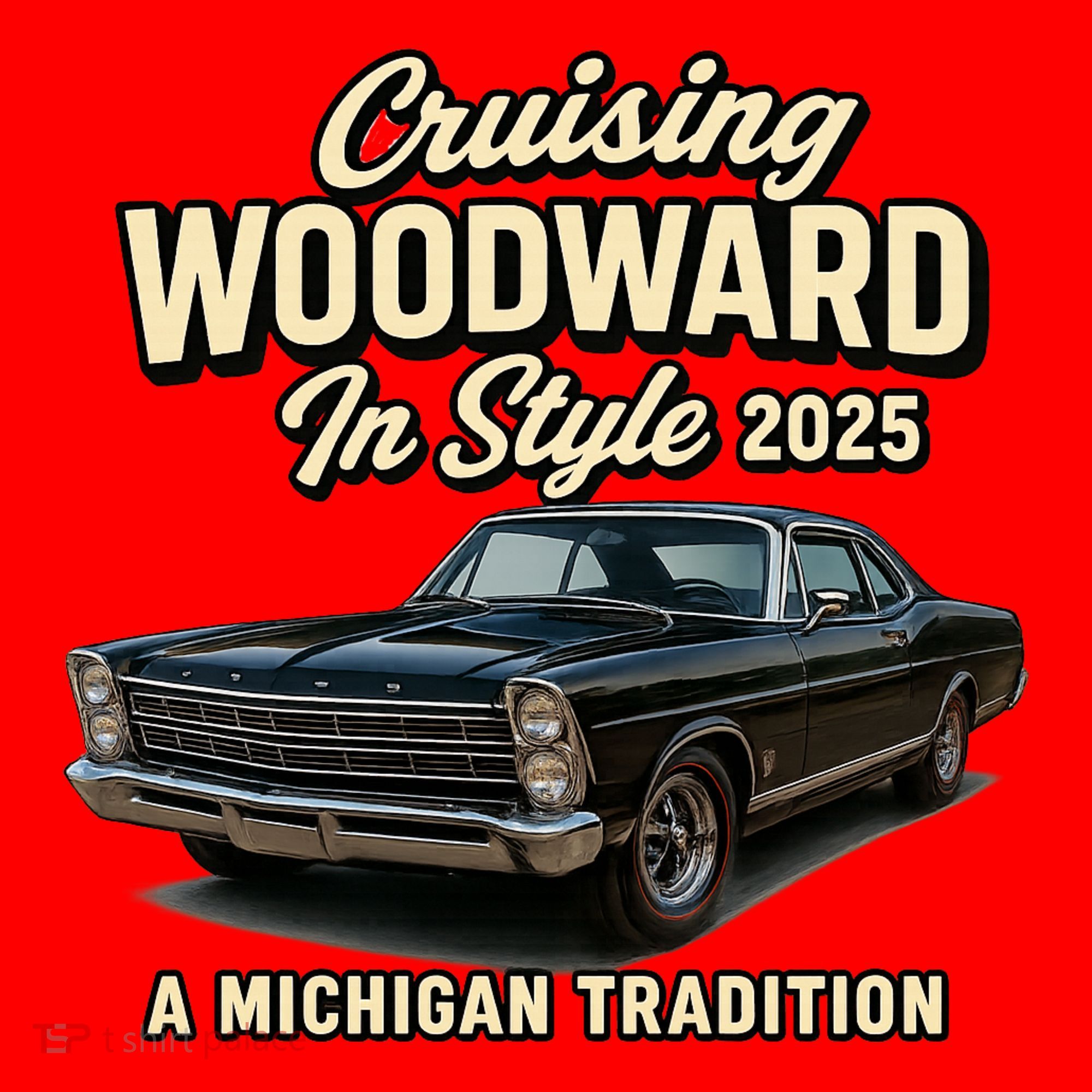 2025 Cruising Woodward In Style Santa Hat