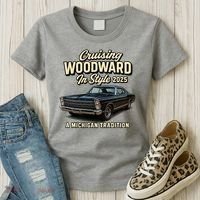 2025 Cruising Woodward In Style Women's T-Shirt thumb 3