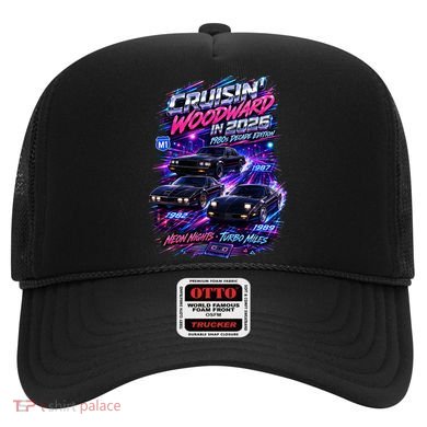 2026 Cruisin’ Woodward - 1980s Neon Nights Decade Edition Hat