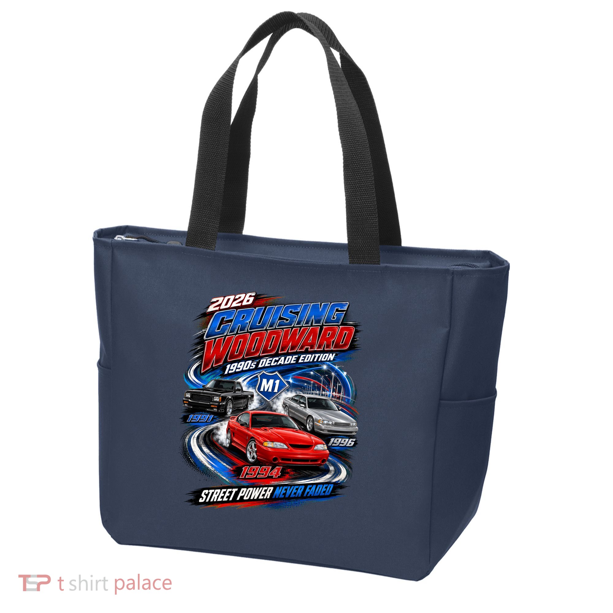2026 Cruising Woodward - 1990s Decade Edition Tote Bag