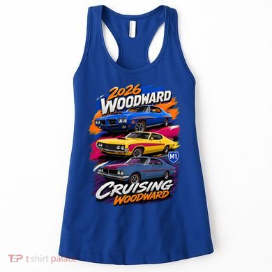 2026 CRUISING WOODWARD THREE MUSCLE LEGENDS Women's Tank Top