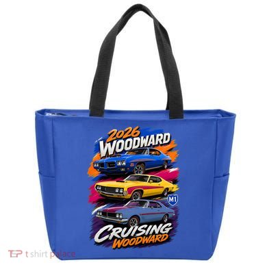 2026 CRUISING WOODWARD THREE MUSCLE LEGENDS Tote Bag