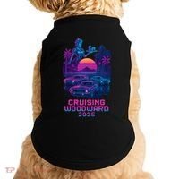 2025 Cruising Woodward Neon Vibes Doggie Tank thumb 0