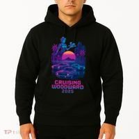 2025 Cruising Woodward Neon Vibes Hoodie thumb 2