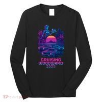 2025 Cruising Woodward Neon Vibes Long Sleeve Shirt thumb 0