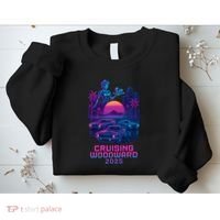 2025 Cruising Woodward Neon Vibes Sweatshirt thumb 2