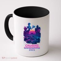 2025 Cruising Woodward Neon Vibes Coffee Mug thumb 0