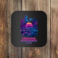 2025 Cruising Woodward Neon Vibes Coaster thumb 0