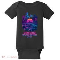 2025 Cruising Woodward Neon Vibes Baby Bodysuit thumb 0