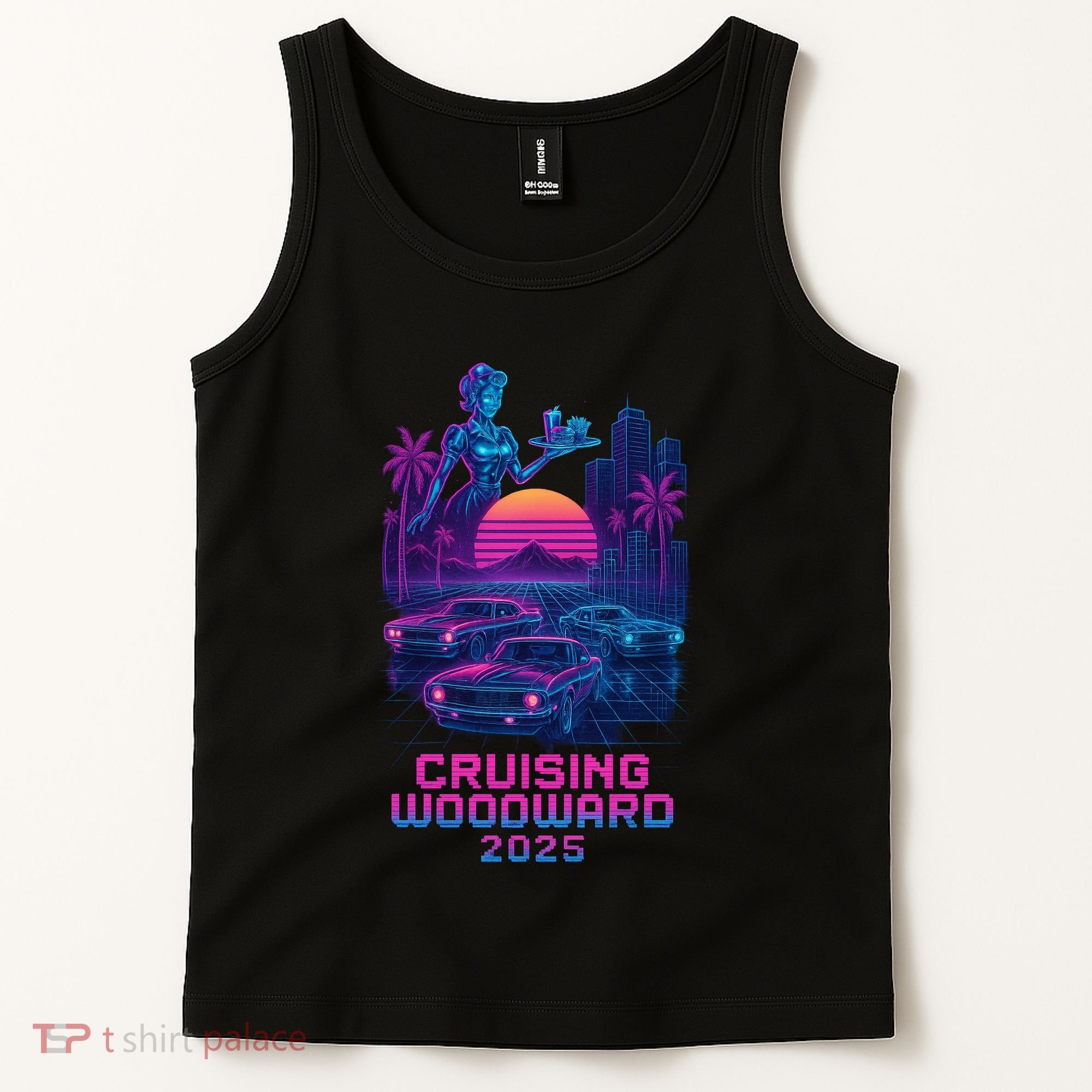 2025 Cruising Woodward Neon Vibes Tank Top