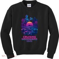 2025 Cruising Woodward Neon Vibes Kids Sweatshirt thumb 0