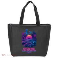 2025 Cruising Woodward Neon Vibes Tote Bag thumb 0