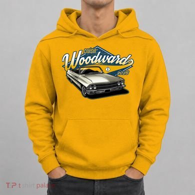 2026 Crusin' Woodward M1 Car Cruise Chrome Classic Hoodie