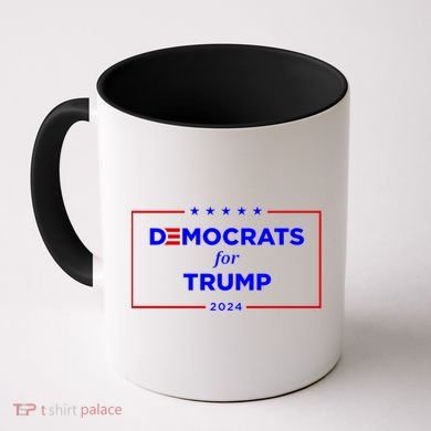 2024 Democrats For Trump Coffee Mug