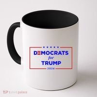 2024 Democrats For Trump Coffee Mug thumb 0