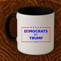 2024 Democrats For Trump Coffee Mug thumb 2