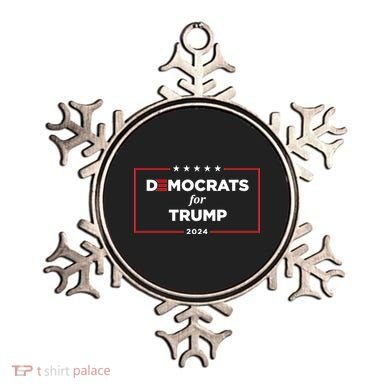 2024 Democrats For Trump Ornament