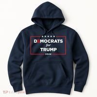 2024 Democrats For Trump Hoodie thumb 0