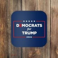 2024 Democrats For Trump Coaster thumb 0