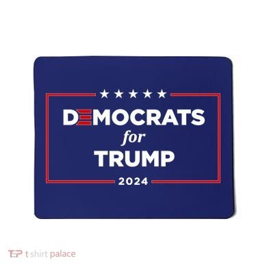 2024 Democrats For Trump Mousepad