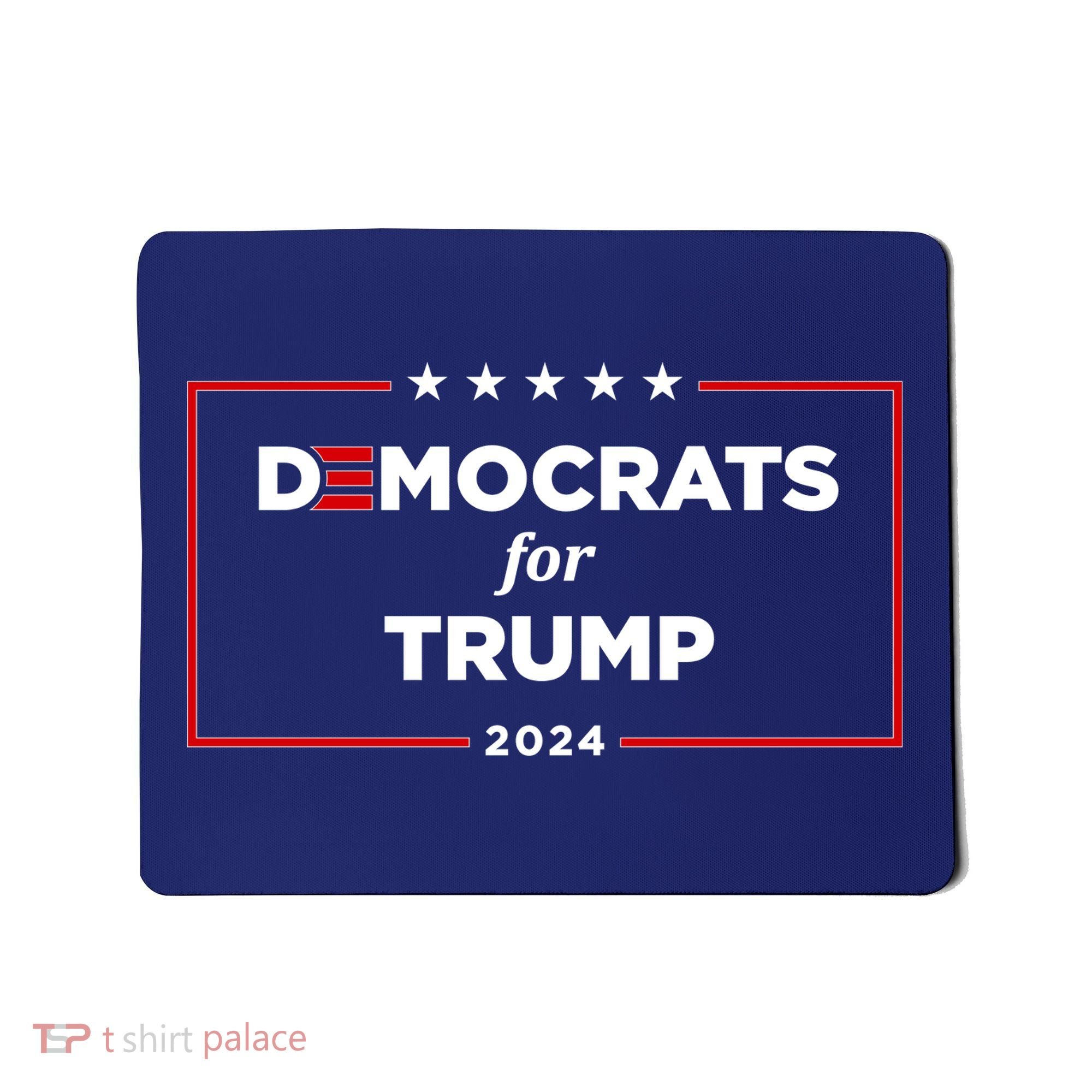 2024 Democrats For Trump Mousepad