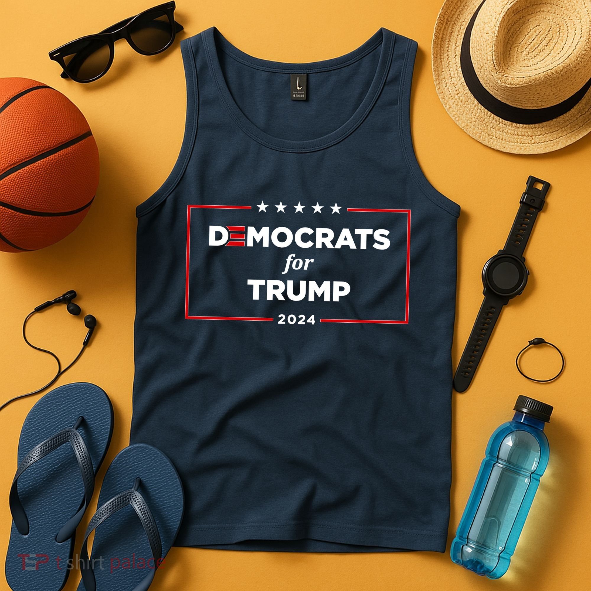 2024 Democrats For Trump Tank Top
