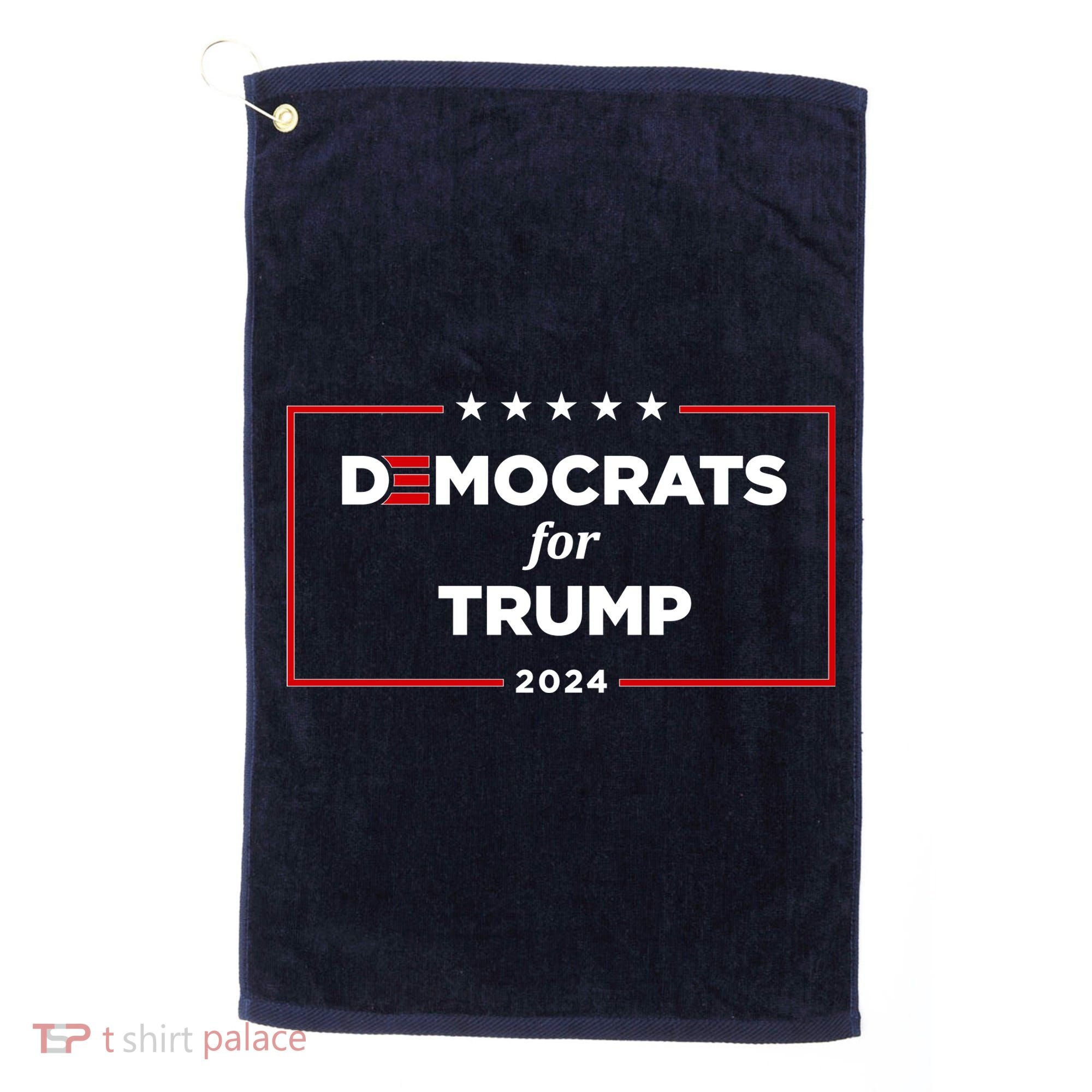 2024 Democrats For Trump Golf Towel