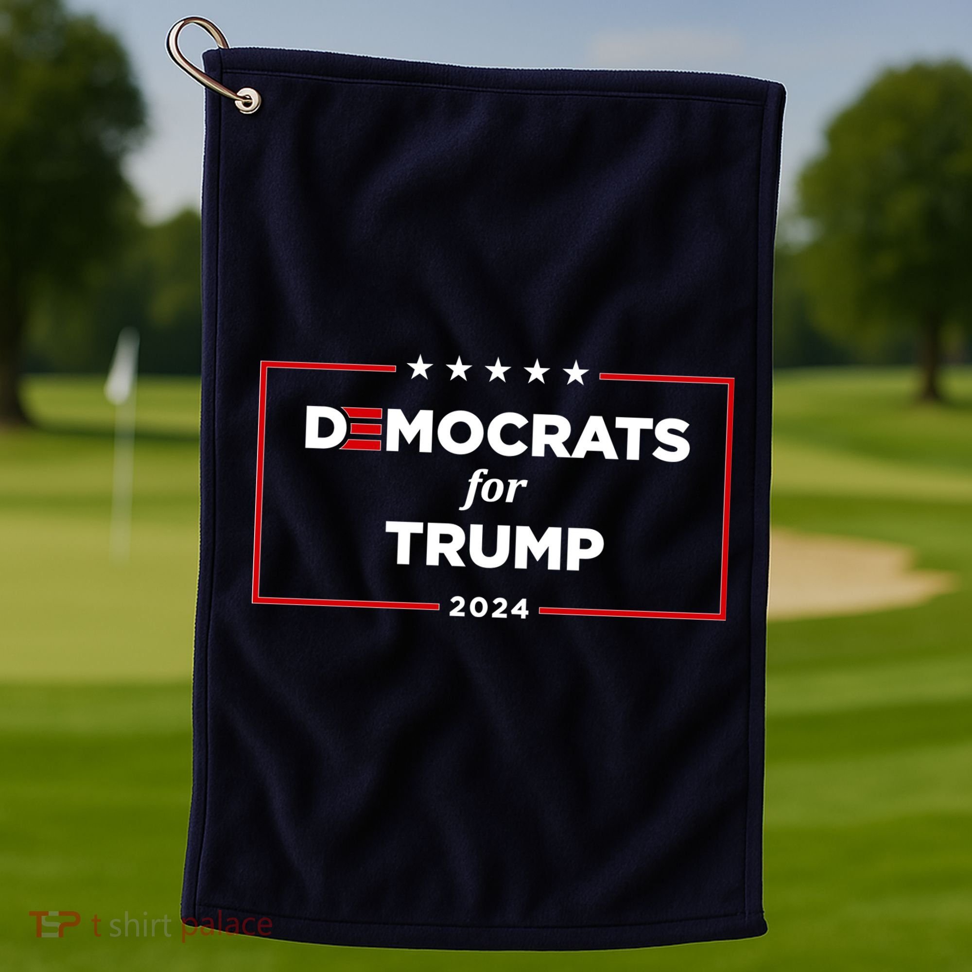 2024 Democrats For Trump Golf Towel