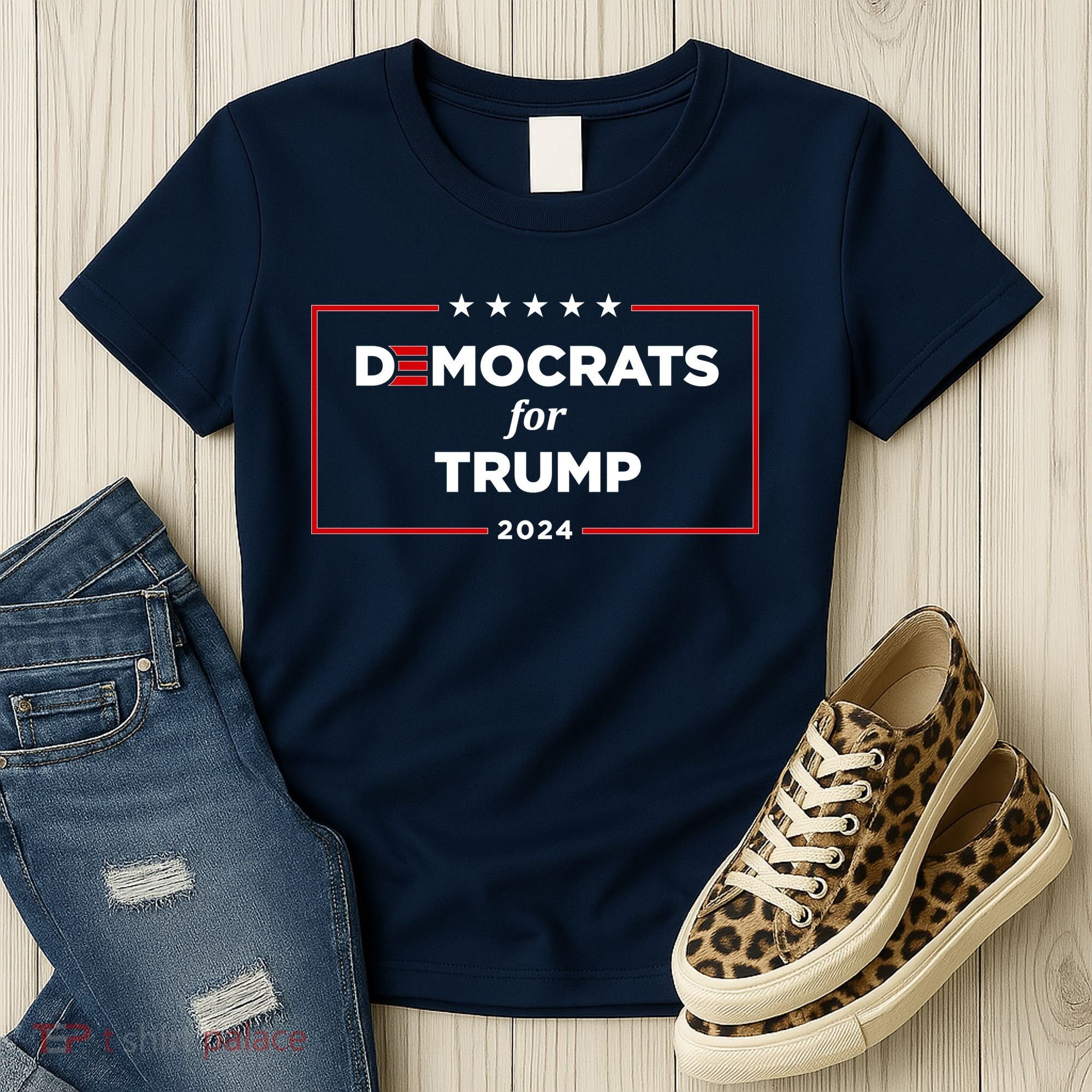 2024 Democrats For Trump Women's T-Shirt
