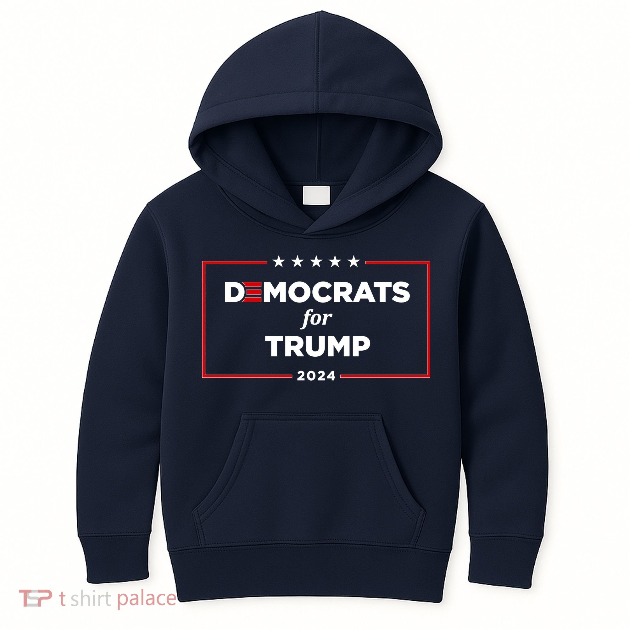 2024 Democrats For Trump Kids Hoodie