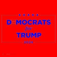 2024 Democrats For Trump Santa Hat thumb 1