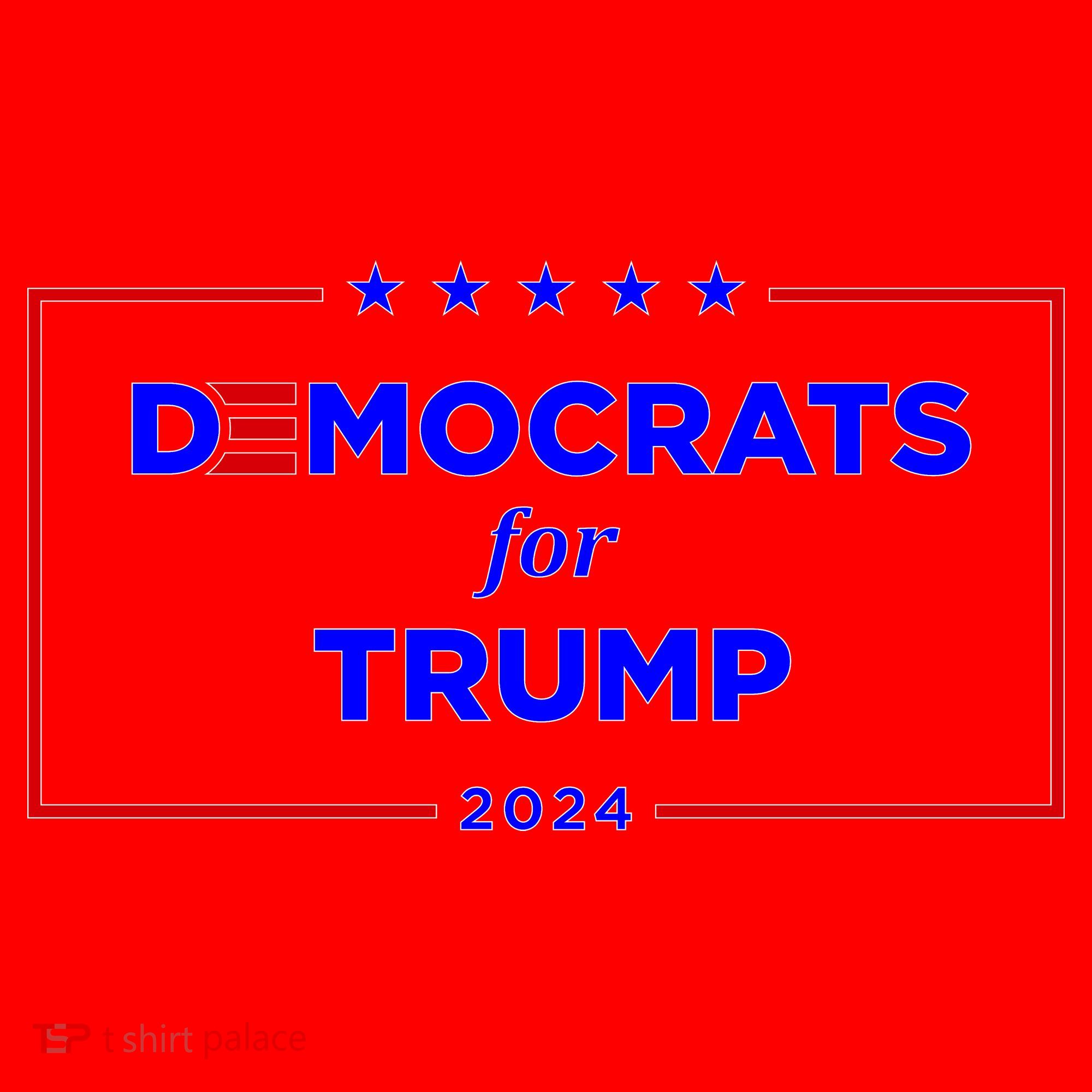 2024 Democrats For Trump Santa Hat