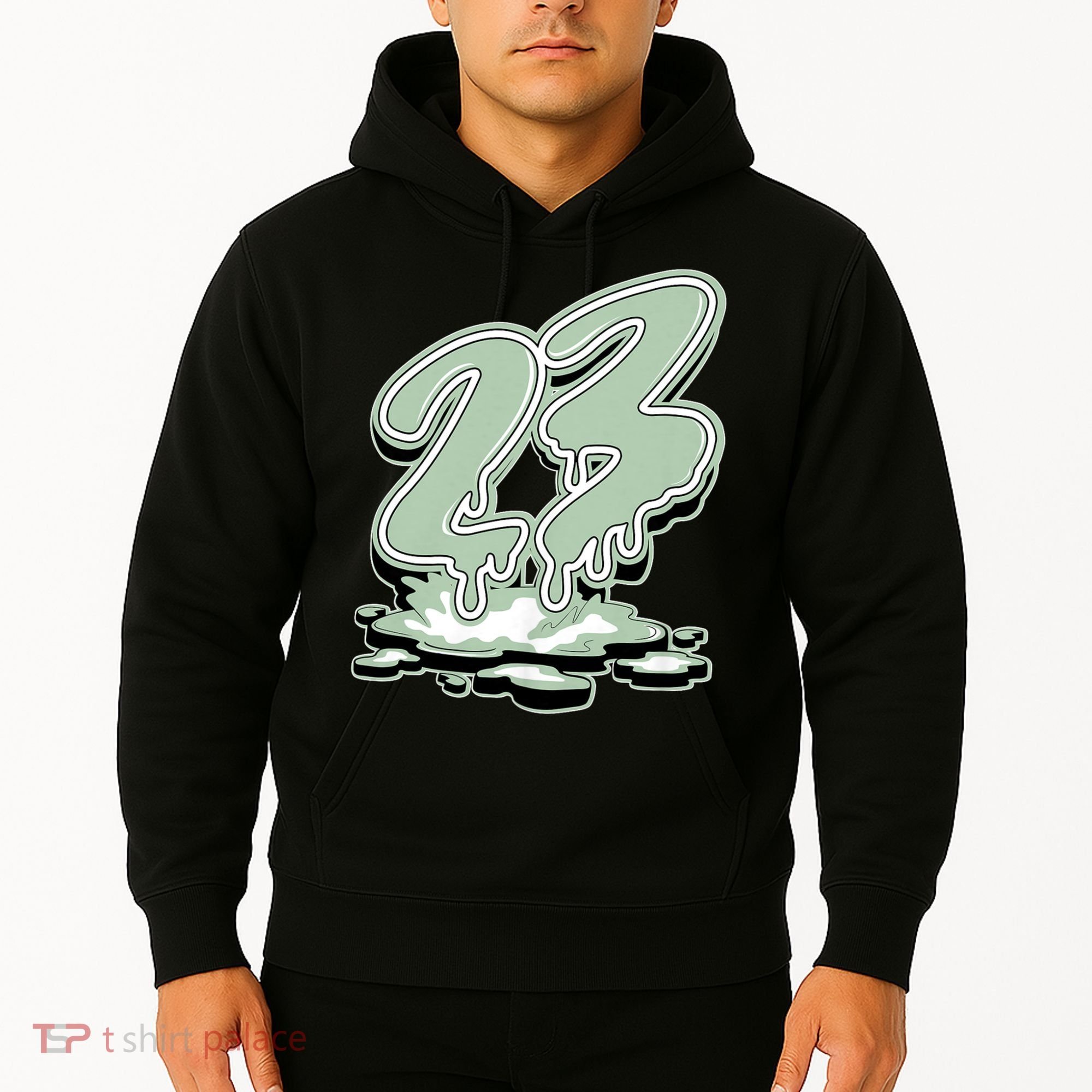 23 Drip Seafoam Abundance 4s Matching Hoodie